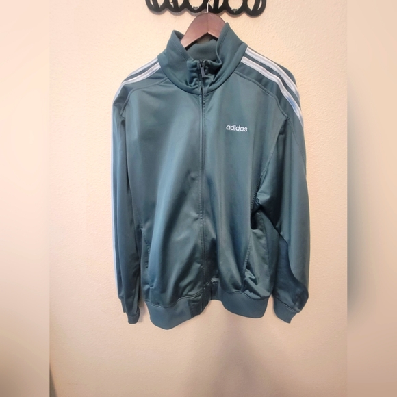 Adidas Track Suit Jacket Warm Ups Men's Large - Picture 1 of 6